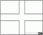 Bandiera della Repubblica Dominicana