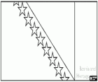 Bandiera da Bosnia ed Erzegovina o Bosnia-Erzegovina