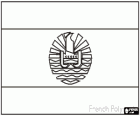 Bandiera della Polinesia francese