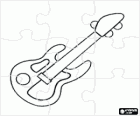 Puzzle di chitarra elettrica
