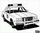 Puzzle di volante o macchina della polizia