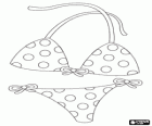 Bikini, costume da bagno femminile in due pezzi