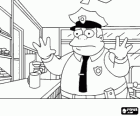 Il comissario di polizia della città di Springfield Clancy Winchester - Capo Winchester