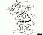 Gorm, il vichingo che è entusiasta. Un personaggio di Vicky il Vichingo