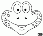 Maschera di rana o rospo
