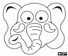 Maschera d'elefante