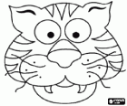 Maschera di tigre