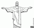 La statua del Cristo Redentore di Corcovado, Rio de Janeiro, Brasile