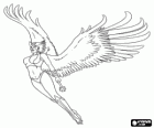 Hawkgirl è un supereroe femminile
