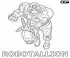 Robotallion è un robot  Bakugan