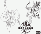 Masquerade e il suo Bakugan Hydranoid