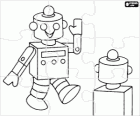 Puzzle di Roboti alieni