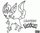 Leafeon è come una pianta che svolge la fotosintesi ed è una delle evoluzioni di Eevee