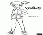 Misty è la Gym Leader della Città Cerulean e si è specializzata in Pokémon di tipo Acqua
