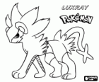 Luxray è l'evoluzione finale di Shinx e Luxio, un pokemon di tipo elettrico, i suoi occhi possono vedere attraverso qualsiasi cosa