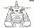 Gabumon è il Digimon partner di Yamato Ishida