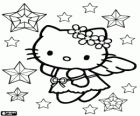 Hello Kitty è un angelo del Natale tra le stelle