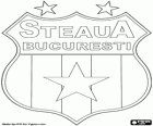 Stemma di FC Steaua Bucarest, Fotbal Club Steaua București, squadra di calcio rumeno