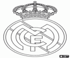Emblema del Real Madrid Club de Fútbol, squadra spagnola