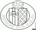 Logo Getafe CF, squadra di calcio spagnola