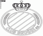 Emblema del Club Brugge KV, Club Brugge Koninklijke Voetbalvereniging, squadra di calcio belga