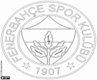 Emblema de Fenerbahçe Spor Kulubu, squadra di calcio turca a Istanbul