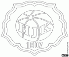 Logo della HJK Helsinki, squadra di calcio finlandese