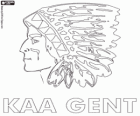 Emblema del KAA Gent, squadra di calcio belga