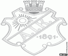 Logo della AIK Solna o AIK Fotboll, squadra di calcio svedese