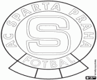Emblema di AC Sparta Praha, noto come Sparta Praga, squadra di calcio ceco