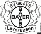 Logo Bayer 04 o Bayer Leverkusen, squadra di calcio tedesco