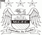 Logo del Manchester City o ManCity, squadra di calcio inglese