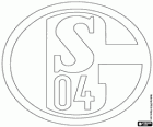 Emblema della FC Shalke 04, squadra di calcio tedesco