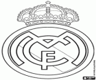 Logo del Real Madrid CF, squadra di calcio spagnola
