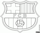 Logo del FC Barcelona, squadra di calcio spagnola. Barça