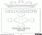 Logo del Club Blooming, squadra di calcio boliviana di Santa Cruz de la Sierra