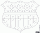 Emblema del Club Sport Emelec, club ecuadoriano dello sport nella città di Guayaquil
