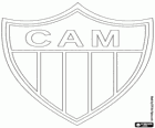 Logo del Clube Atlético Mineiro, squadra di calcio brasiliana della città di Belo Horizonte