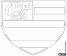 Emblema della Clube de Regatas do Flamengo, club sportivo e squadra di calcio dal Brasile