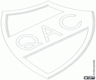 Emblema della Quilmes Atlético Club, club argentino sport e squadra di calcio
