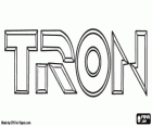 Logo del primo film Tron, 1982
