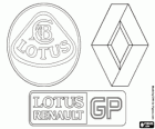 Logo de Lotus Renault GP