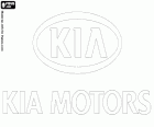 Logo della Kia Motors, casa automobilistica della Corea del Sud