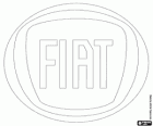 Logo FIAT, marchio automobilistico italiano