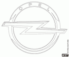 Logo de Opel, marchio automobilistico tedesco
