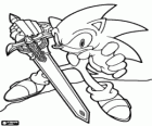 Sir Sonic, Sonic con la spada di un cavaliere