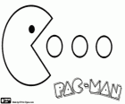 Pac-Man mangia palle con il logo