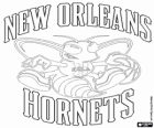 Logo New Orleans Hornets, squadra NBA. Southwest Division, Western Conference