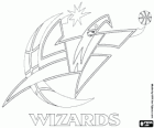 Logo Washington Wizards, squadra NBA. Southeast Division, Eastern Conference
