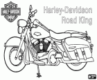 Harley-Davidson Road King. Harley Motorcycle